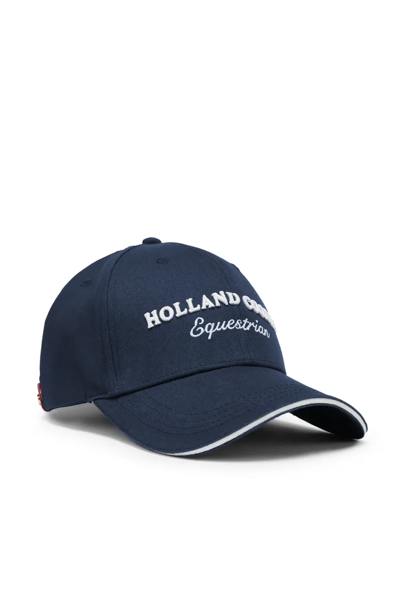 Holland Cooper Equestrian Cap in Ink Navy-2