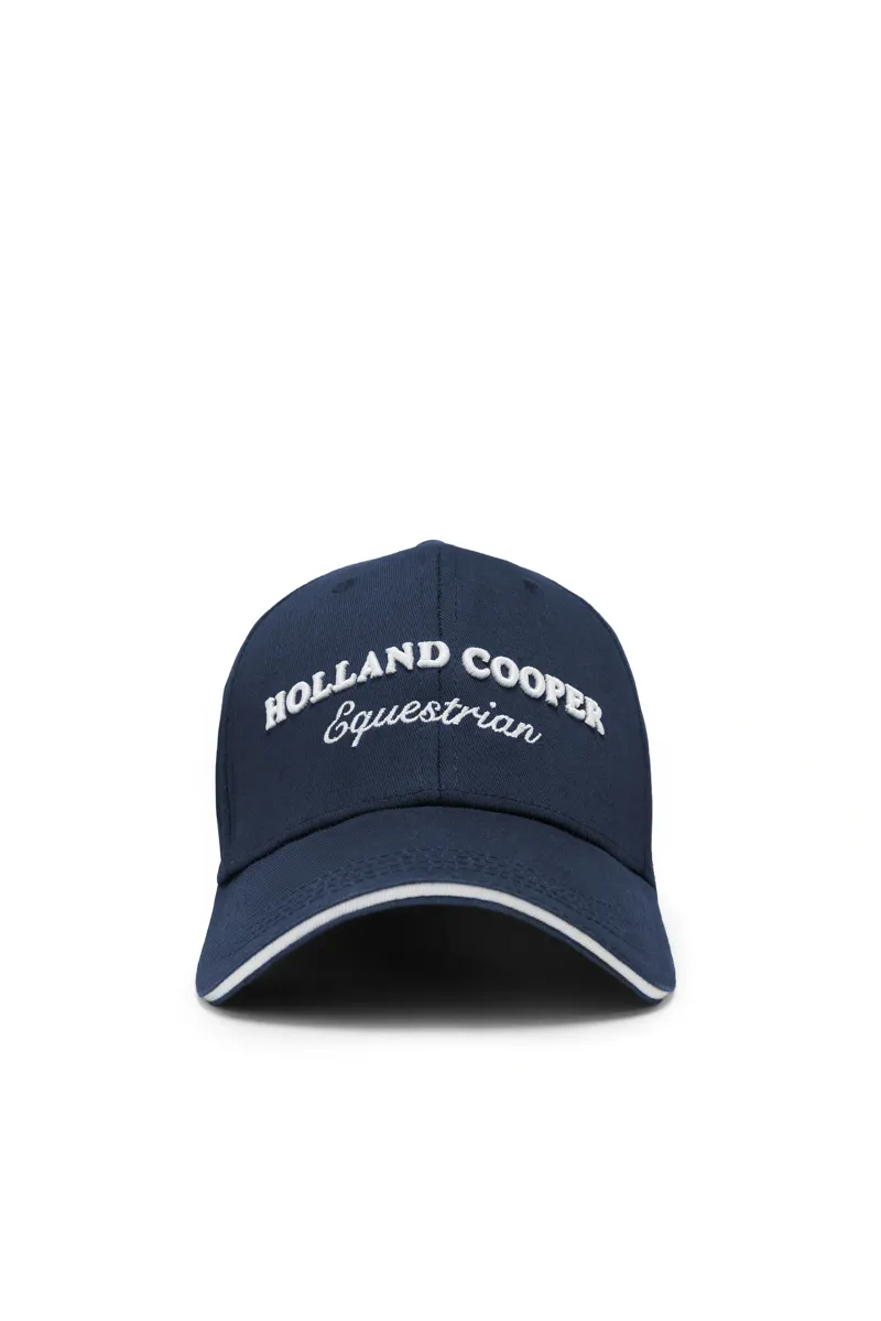 Holland Cooper Equestrian Cap in Ink Navy-1