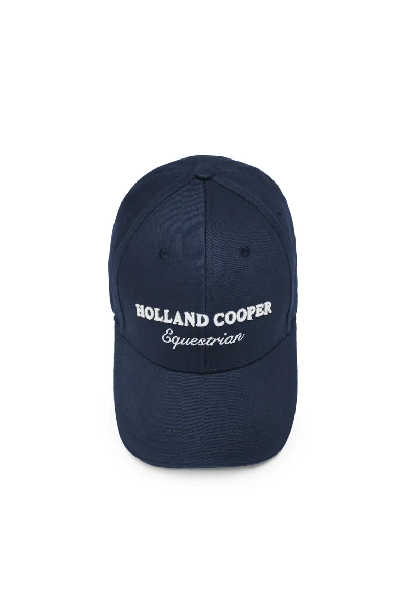 Holland Cooper Equestrian Cap in Ink Navy-3