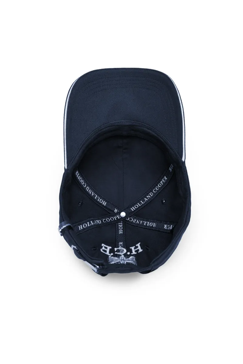 Holland Cooper Equestrian Cap in Ink Navy-5