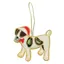 Equetech Jack Russell Beaded Embroidered Christmas Tree Decoration