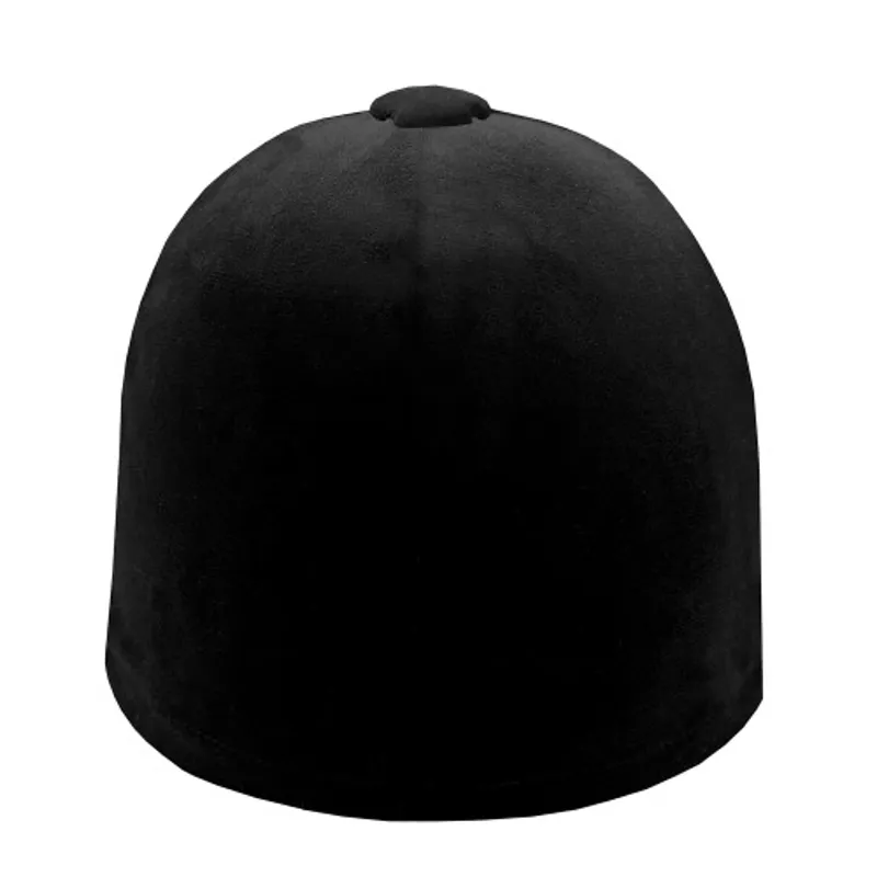 Equetech Premium Velvet Show Hat Silk Childs in Black-1