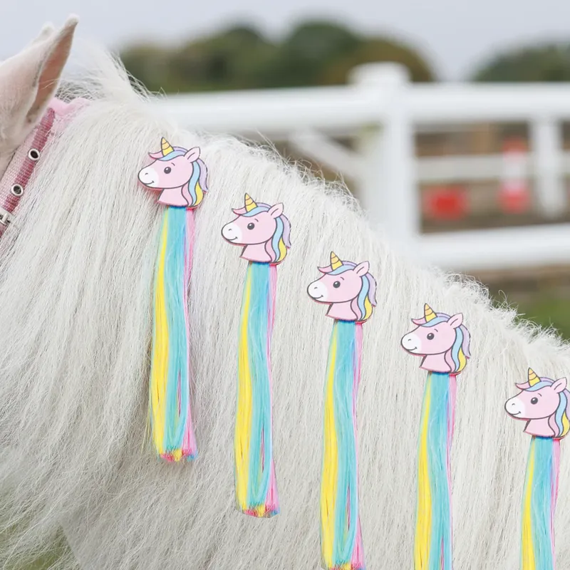 Equetech Unicorn Sparkle Mane Tassels-1
