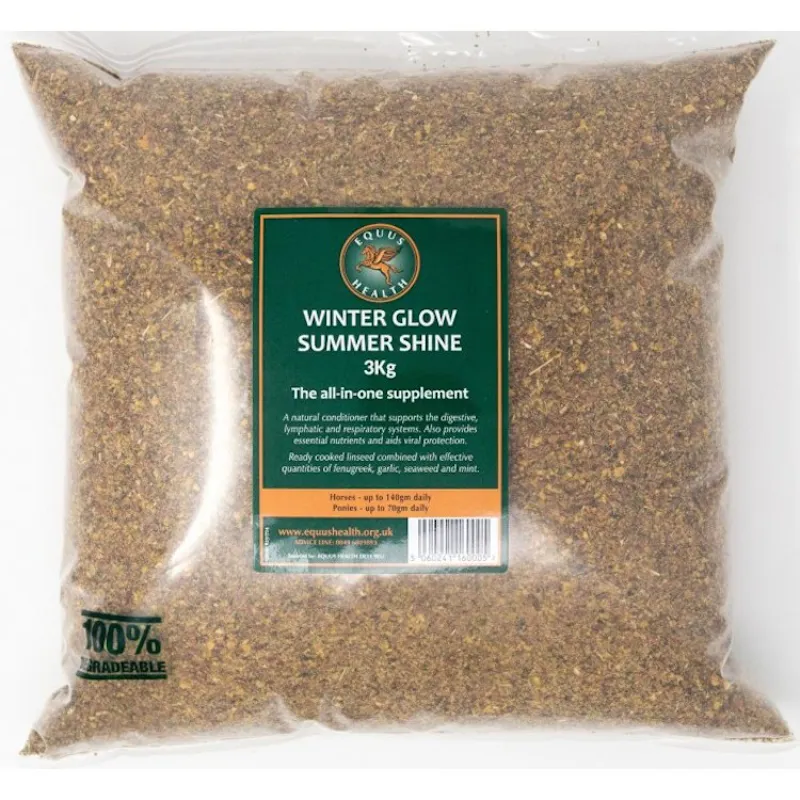 Equus Health Winter Glow Summer Shine 3kg