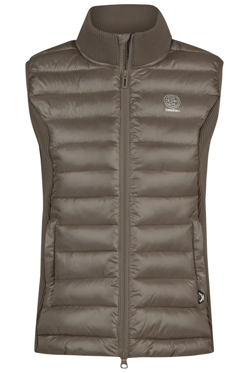 Eskadron Gilet Ladies in Taupe-2