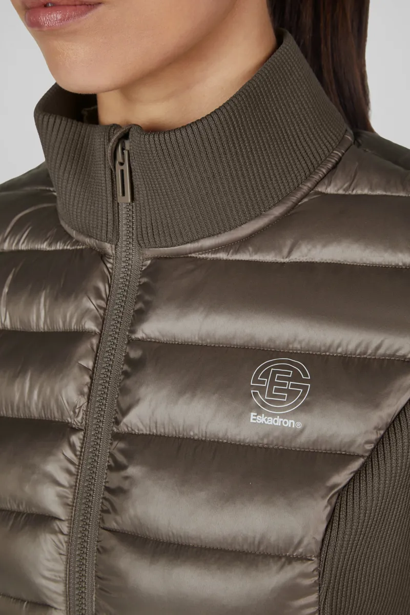 Eskadron Gilet Ladies in Taupe-7