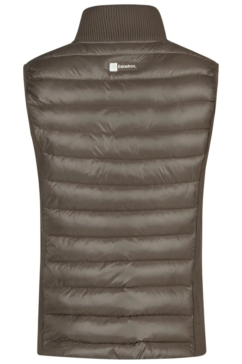 Eskadron Gilet Ladies in Taupe-4