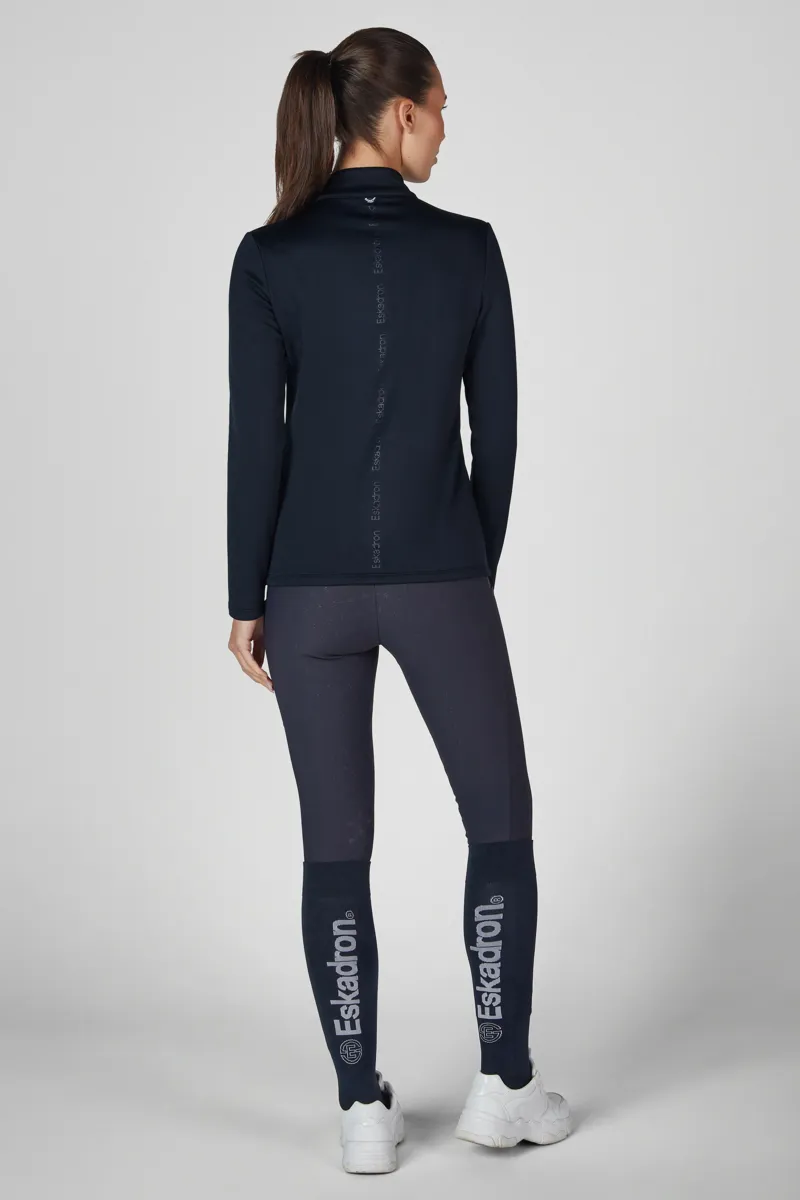 Eskadron Half Zip Shirt Ladies in Navy-3