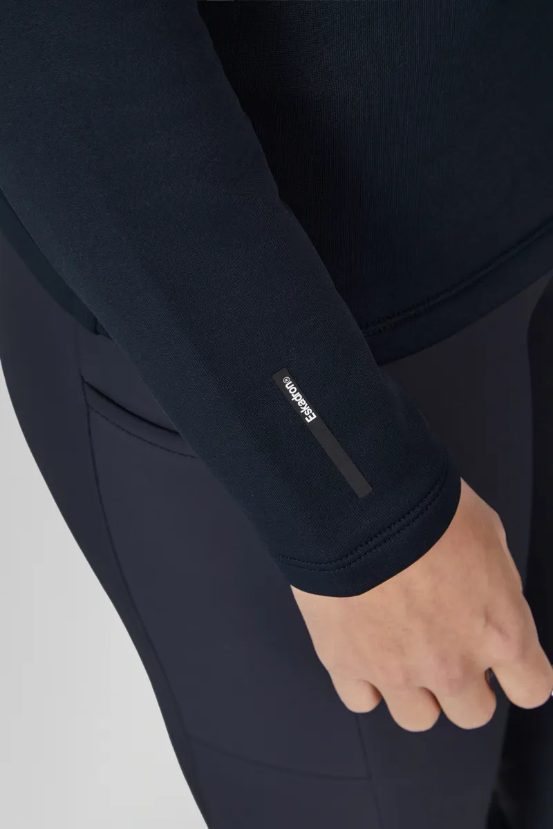Eskadron Half Zip Shirt Ladies in Navy-5