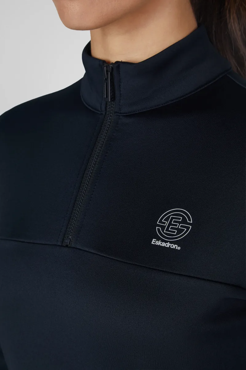 Eskadron Half Zip Shirt Ladies in Navy-6
