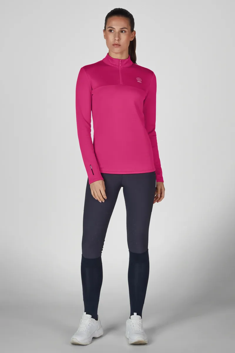 Eskadron Half Zip Shirt Ladies in Pink