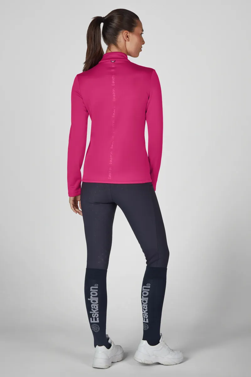 Eskadron Half Zip Shirt Ladies in Pink-2