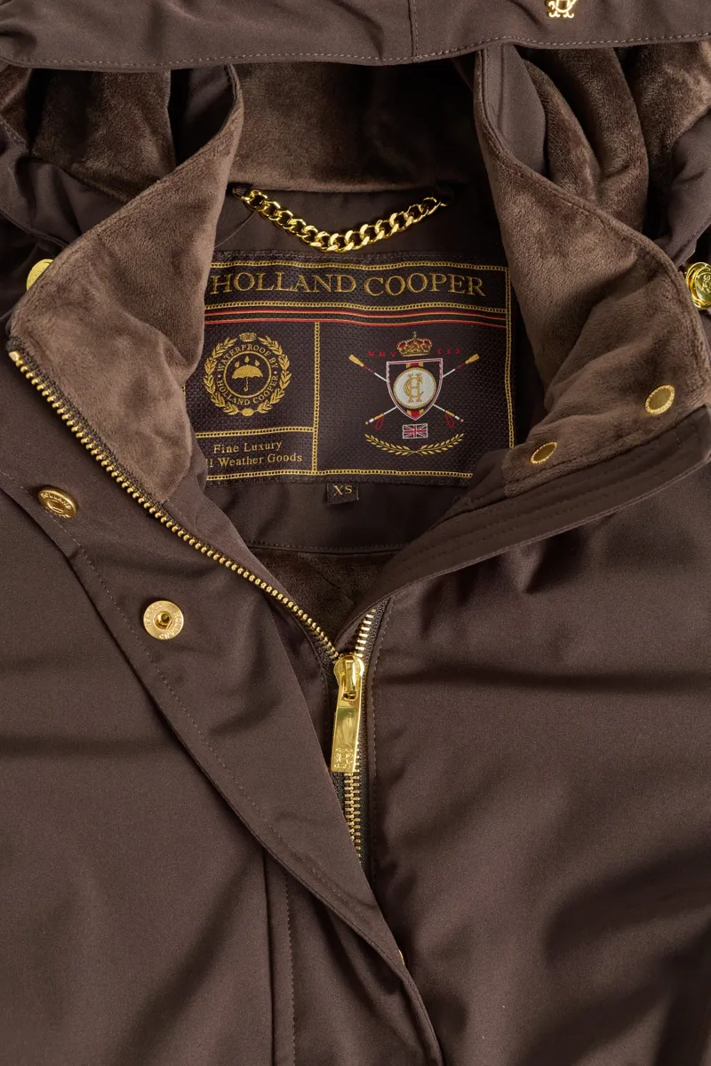 Holland Cooper Essential Waterproof Jacket Ladies in Bournville-4