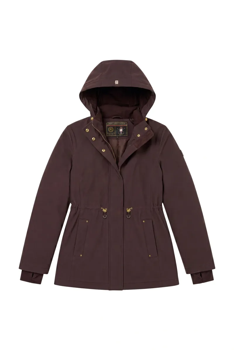 Holland Cooper Essential Waterproof Jacket Ladies in Bournville-6