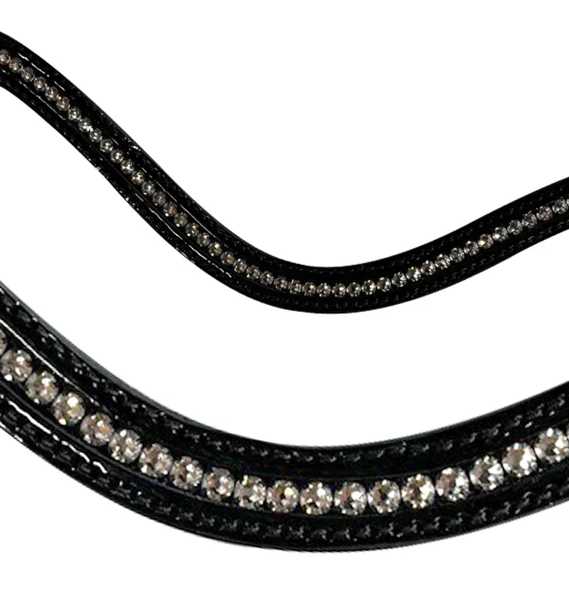 Fairfax Complete Snaffle Bridle with Patent Cavesson Noseband in Black-3