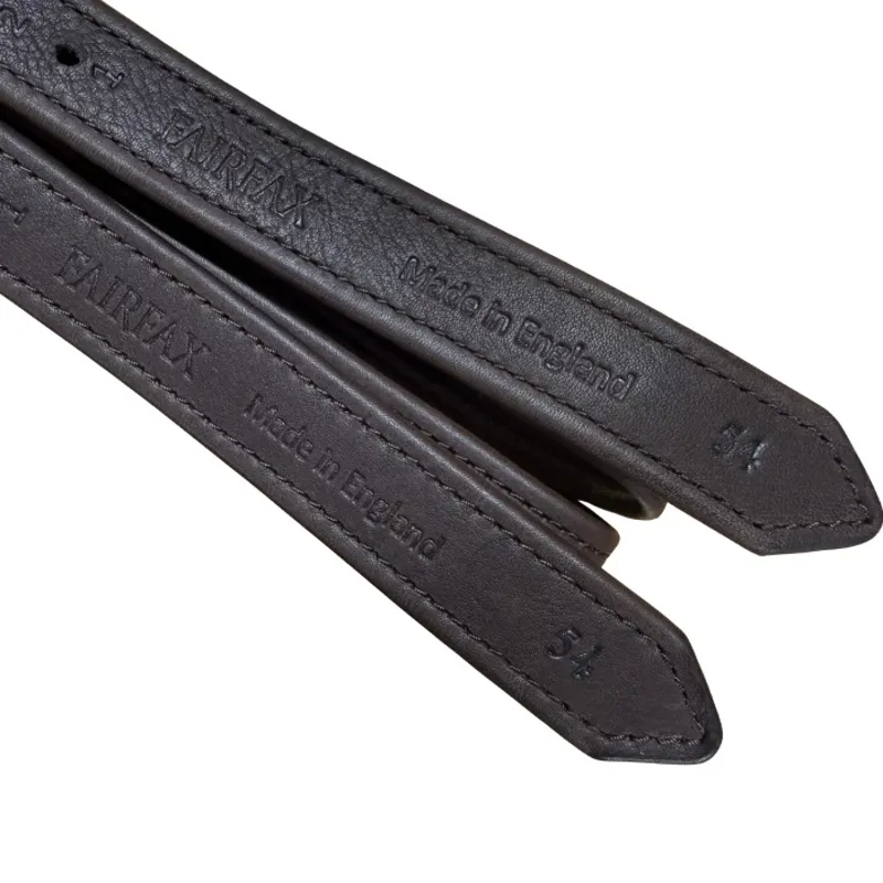 Fairfax World Class Calf Stirrup Leathers in Havana