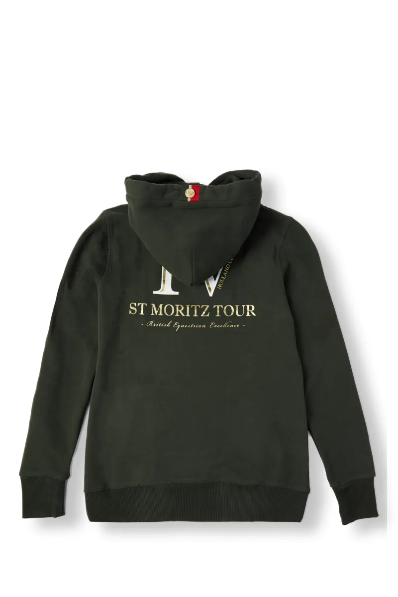 Holland Cooper Heritage Hoodie Ladies in Racing Green-9