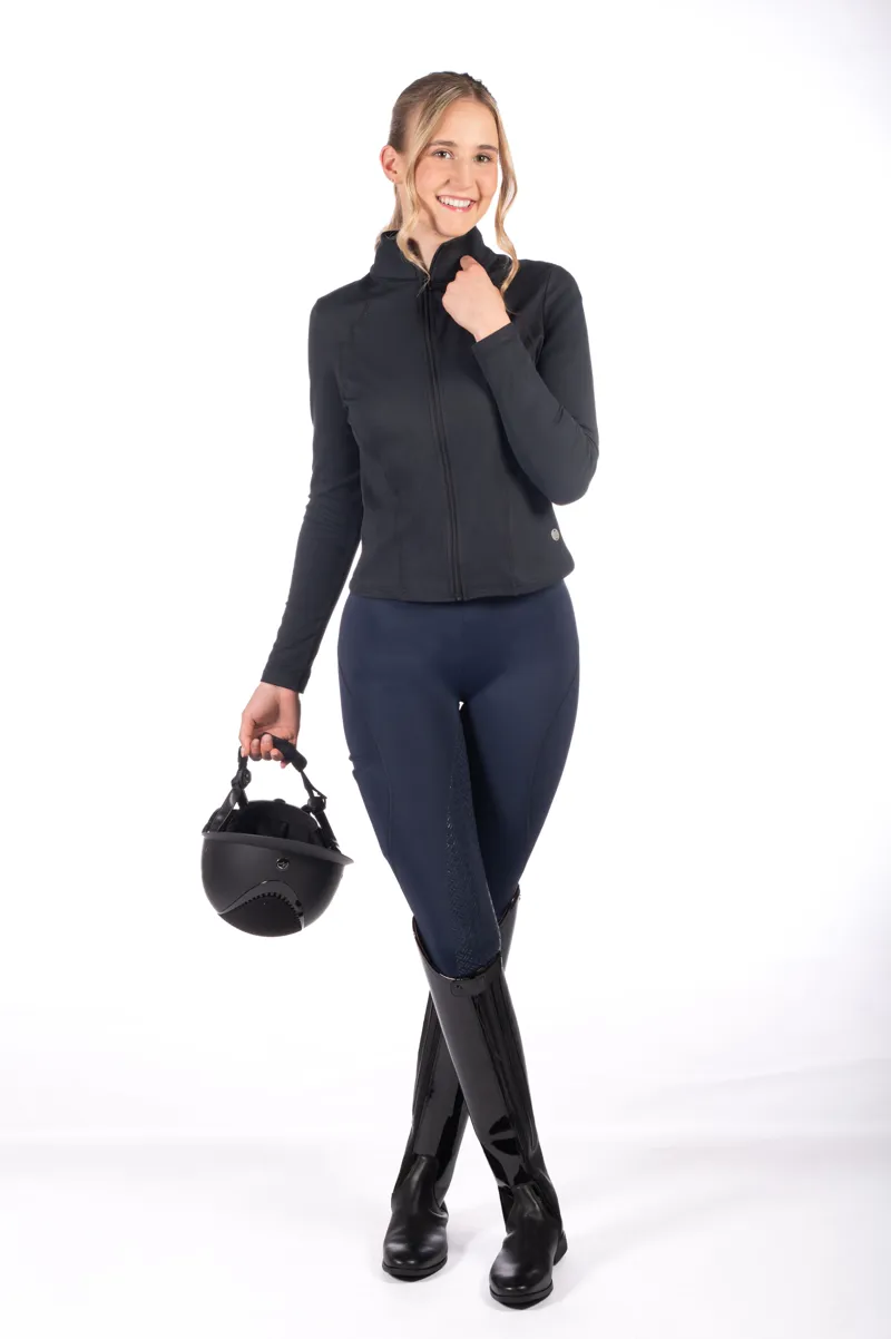 HKM Functional Shape Jacket Ladies in Black-3
