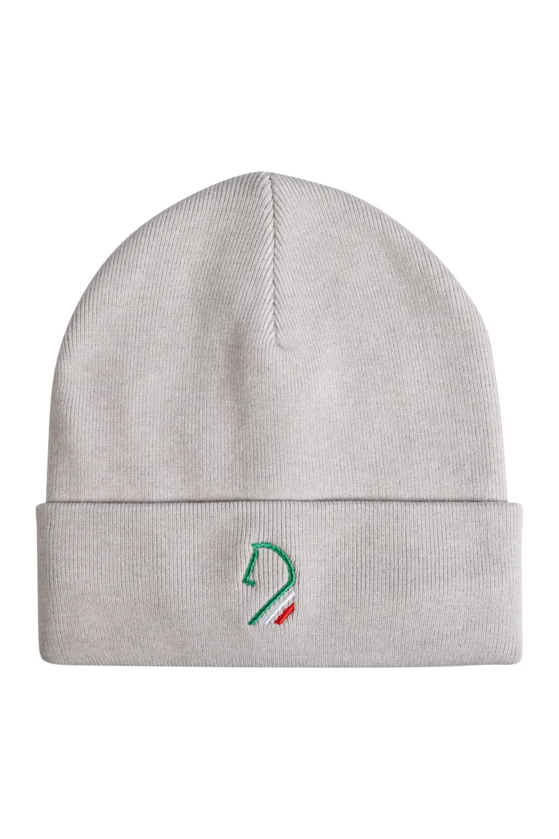 HKM Livigno Beanie in Stone Grey-1