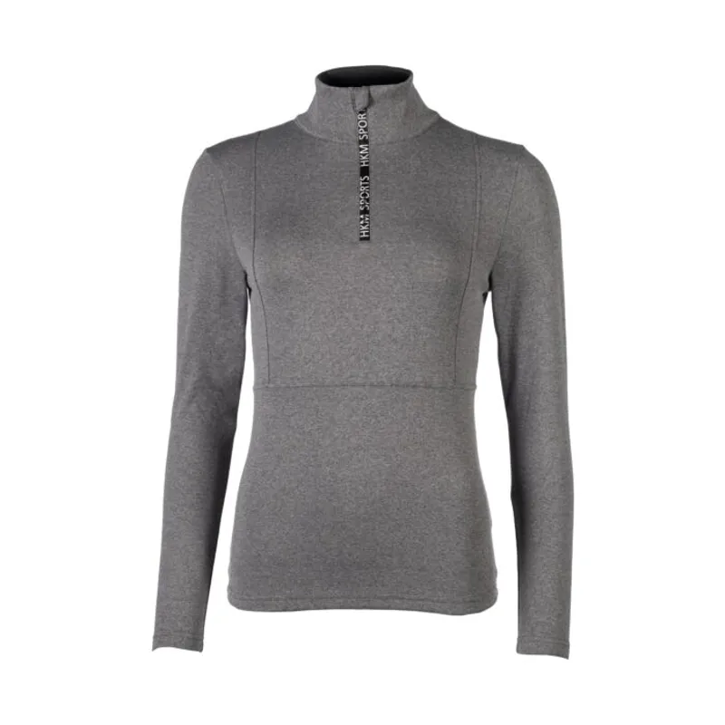 HKM Supersoft II Functional Shirt in Mottled Grey