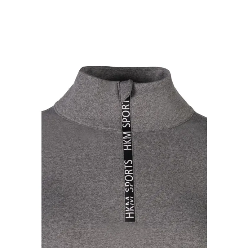 HKM Supersoft II Functional Shirt in Mottled Grey-2