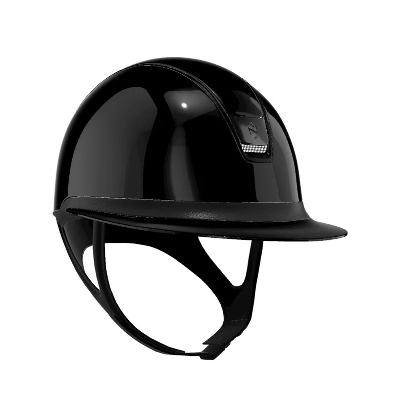 Samshield Miss 2.0 Shadow Glossy Black with Leather Band