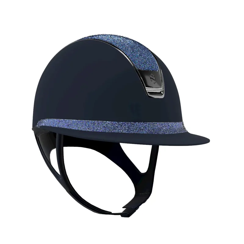 Samshield Miss 2.0 Matt Blue with Crystal Fabric Paradise Shine