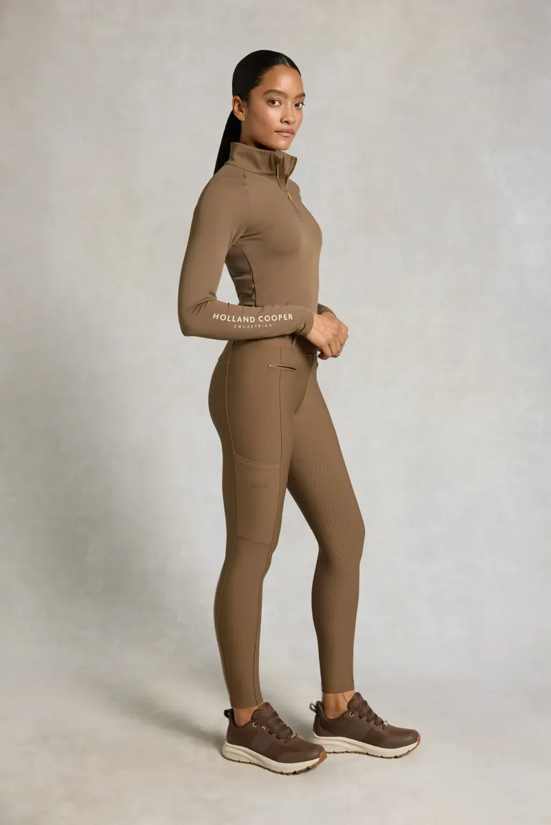 Holland Cooper Chatsworth Training Breeches Ladies in Chestnut-1
