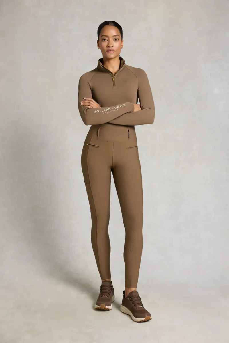 Holland Cooper Chatsworth Training Breeches Ladies in Chestnut