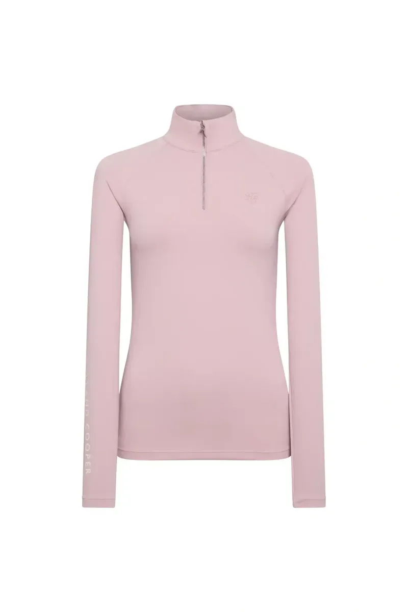 Holland Cooper Chiltern Base Layer Ladies in Dawn Pink-5