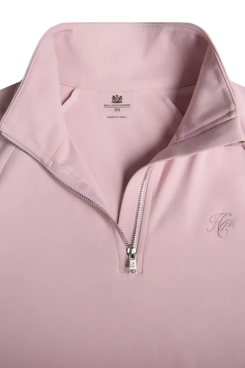 Holland Cooper Chiltern Base Layer Ladies in Dawn Pink-3