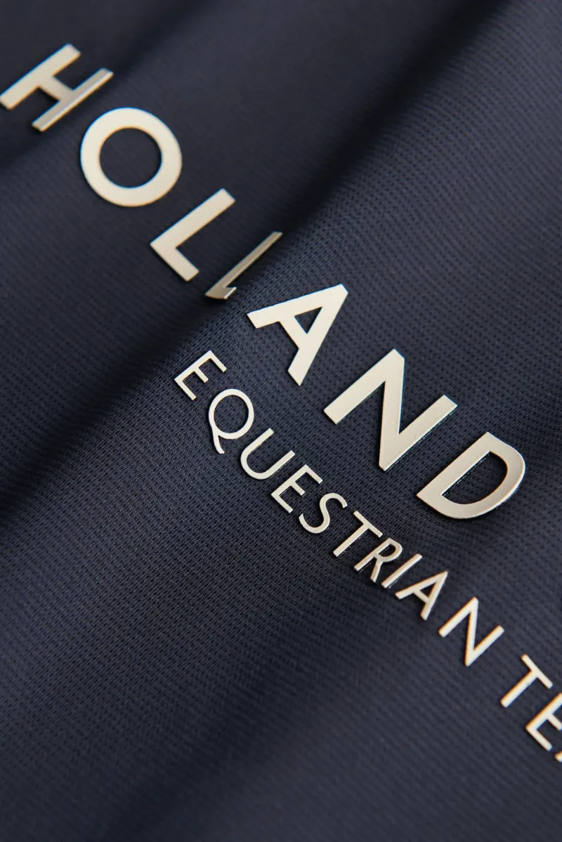 Holland Cooper Chiltern Crew Neck Tee Ladies in Ink Navy-6