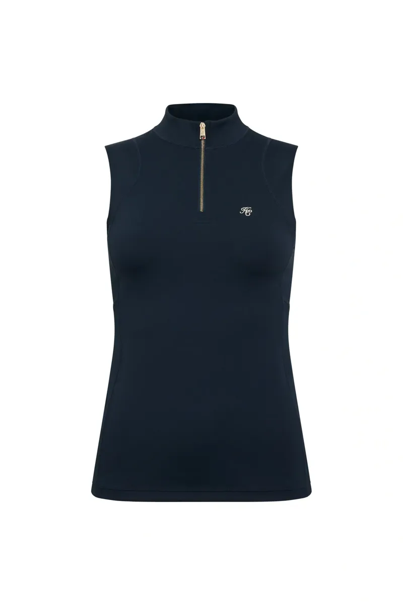 Holland Cooper Chiltern Sleeveless Base Layer Ladies in Ink Navy-4