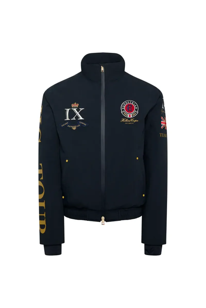 Holland Cooper Chiltern Team Jacket Ladies in Ink Navy-10