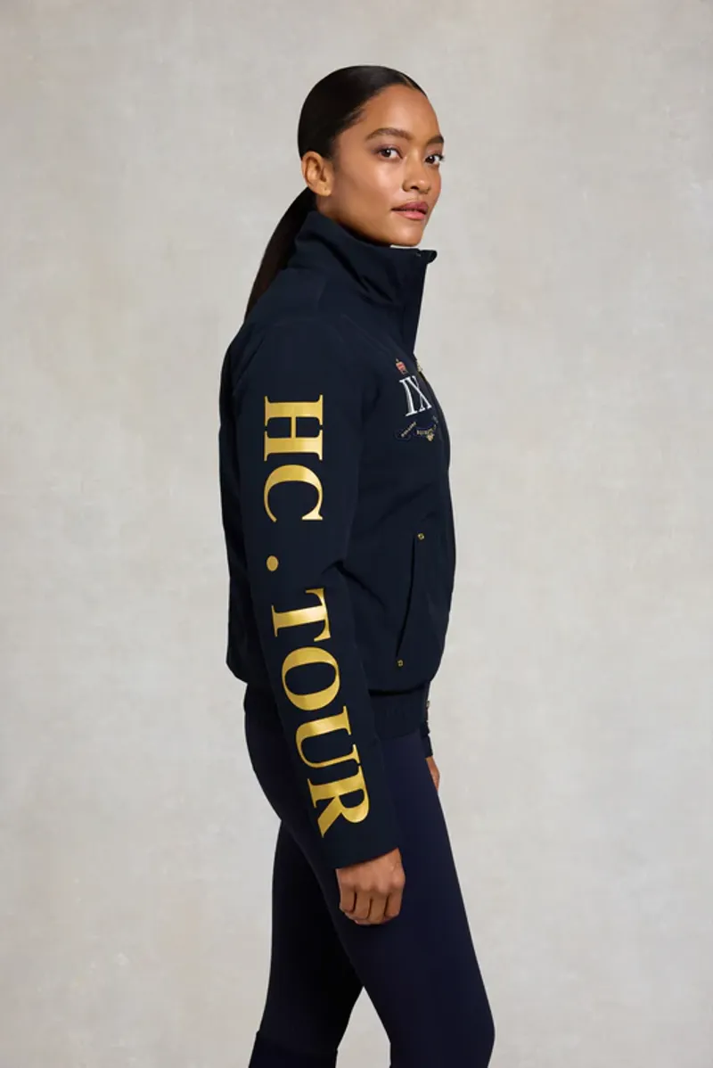 Holland Cooper Chiltern Team Jacket Ladies in Ink Navy-3