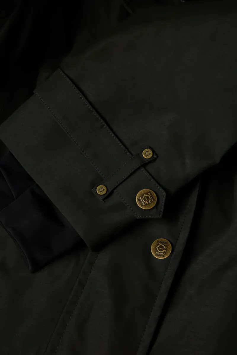 Holland Cooper Folgate Coat Ladies in Dark Pine Green-6