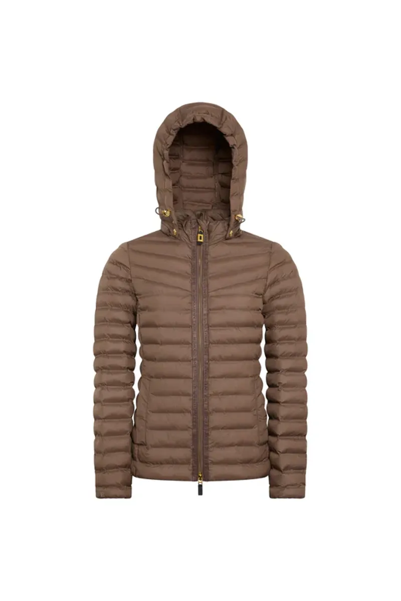 Holland Cooper Lightweight Puffer Jacket Ladies in Chestnut-9