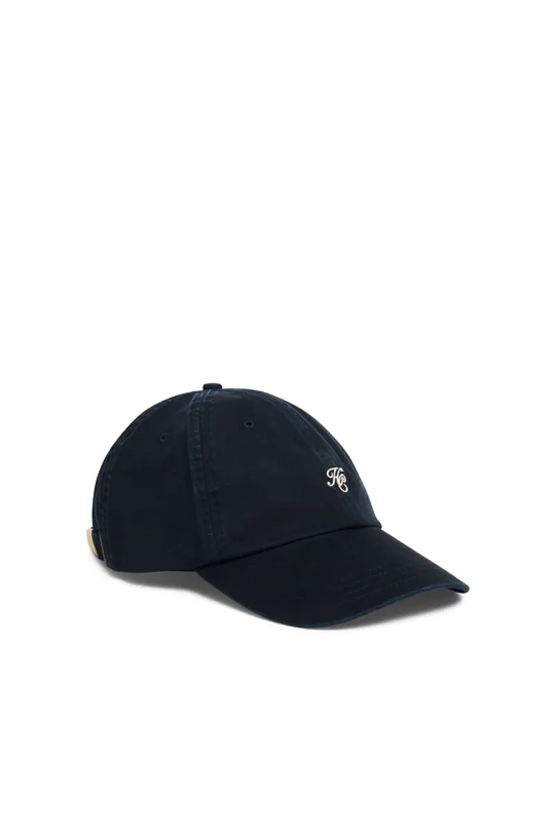 Holland Cooper Monogram Cap in Navy Ecru