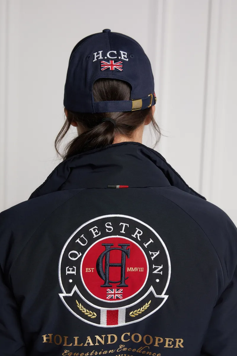 Holland Cooper Equestrian Cap in Ink Navy-8