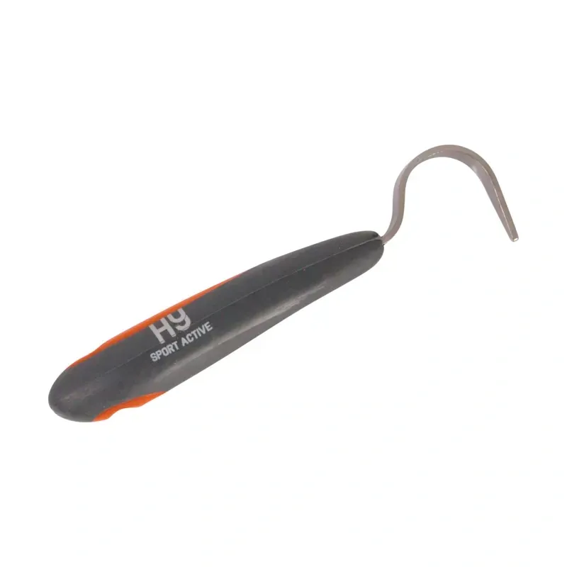 Hy Equestrian Sport Active Hoof Pick in Terracotta Orange