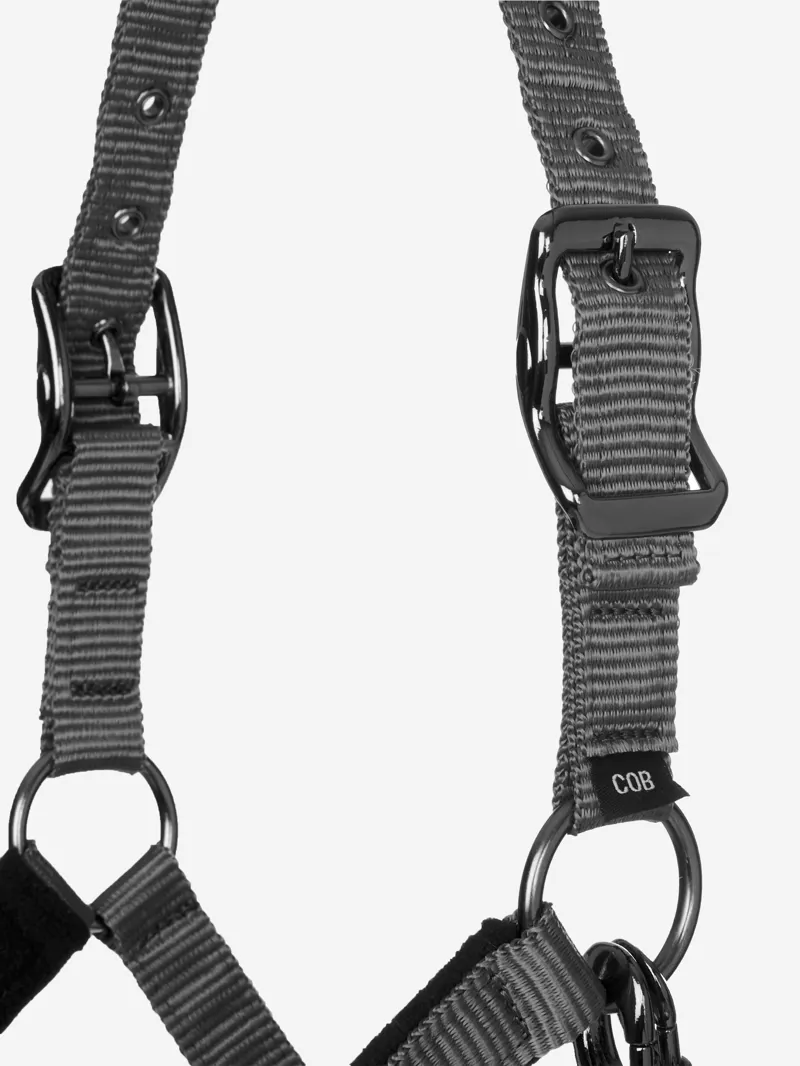 LeMieux Vogue Headcollar and Leadrope in Black-4