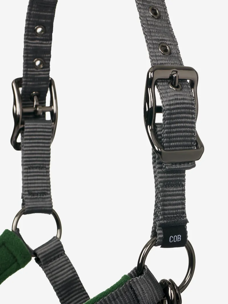 LeMieux Vogue Headcollar and Leadrope in Hunter Green-4