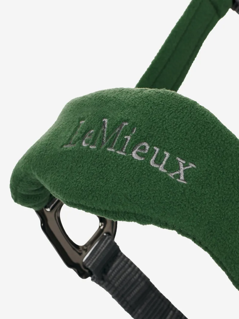 LeMieux Vogue Headcollar and Leadrope in Hunter Green-1