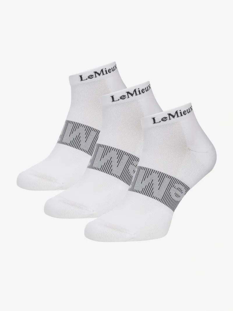 LeMieux Trainer Socks in White