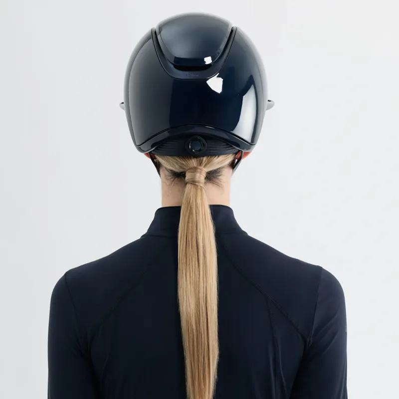 LeMieux Verv Competition Helmet Gloss in Navy-3