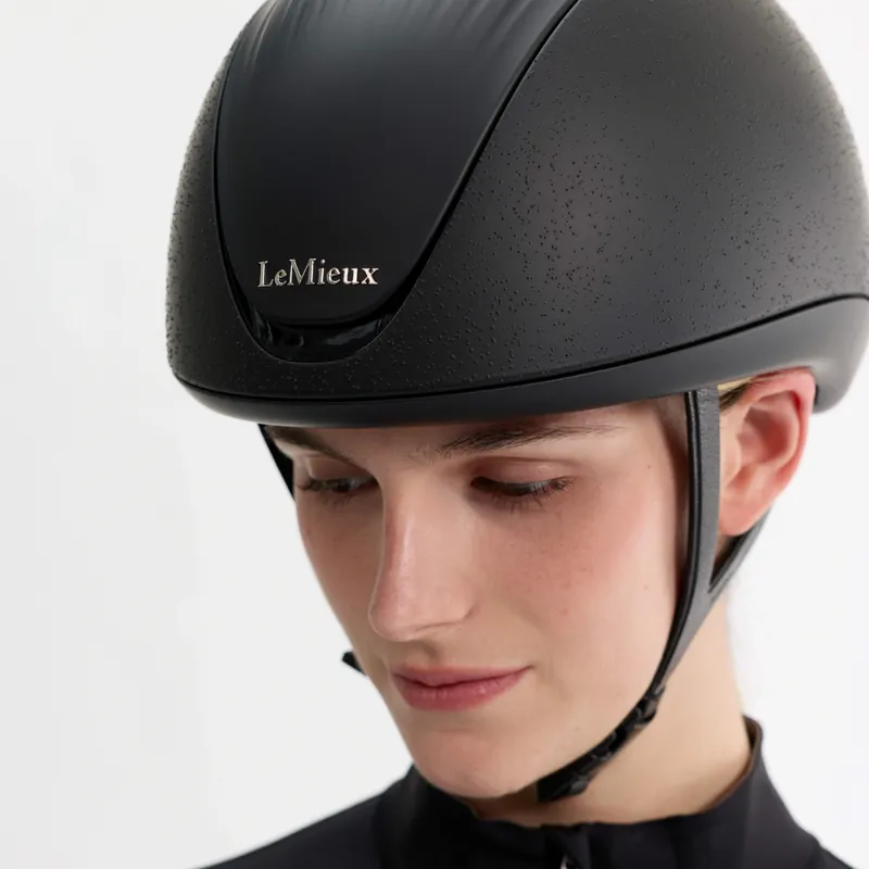 LeMieux Vexa Skull Cap Helmet in Black-1