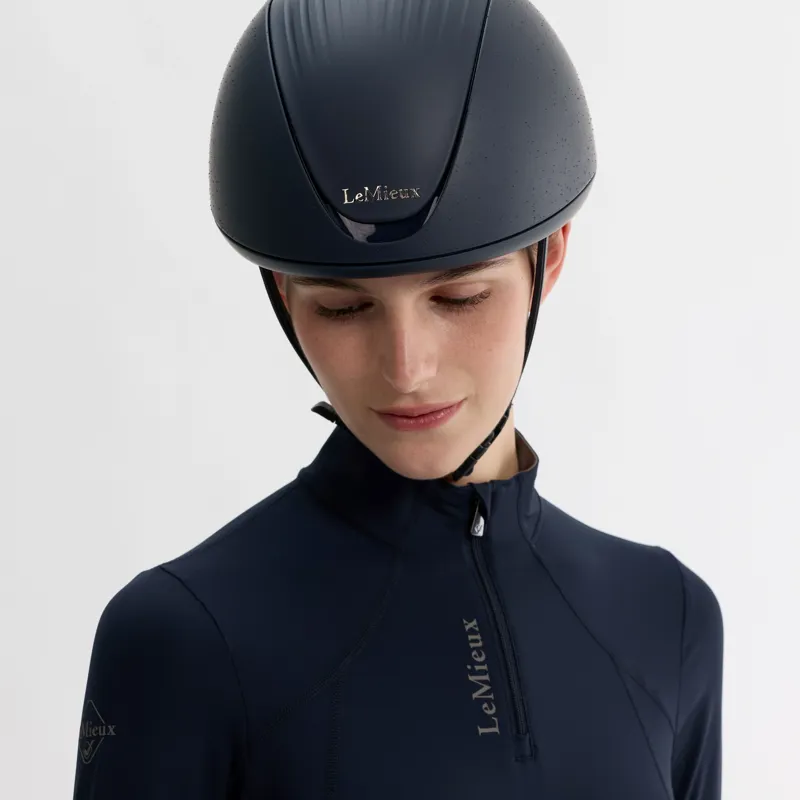 LeMieux Vexa Skull Cap Helmet in Navy-8