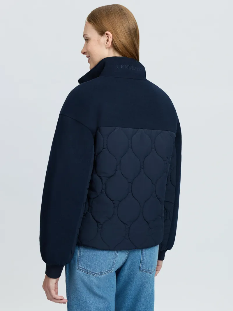 LeMieux Chloe Bomber Jacket Ladies in Navy-6