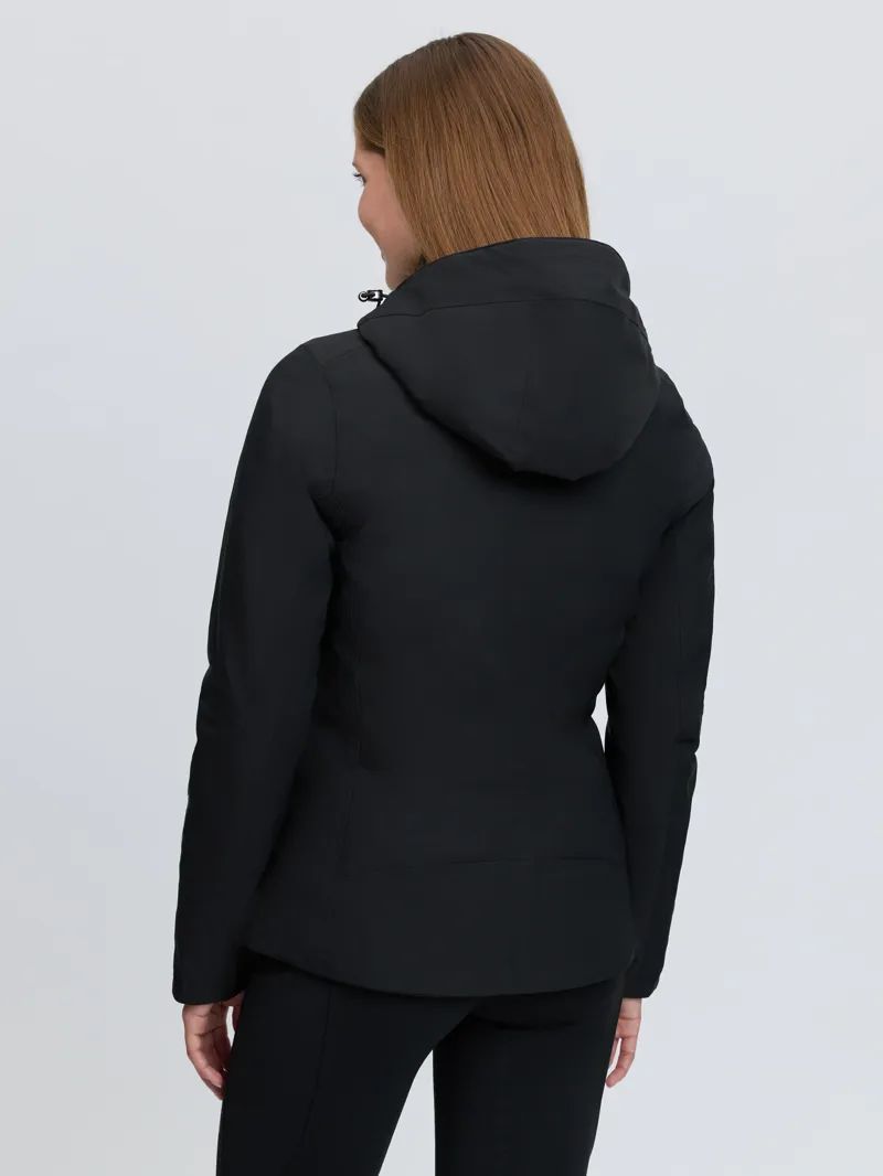 LeMieux Brooke 3 in 1 Waterproof Hybrid Jacket Ladies in Black-4