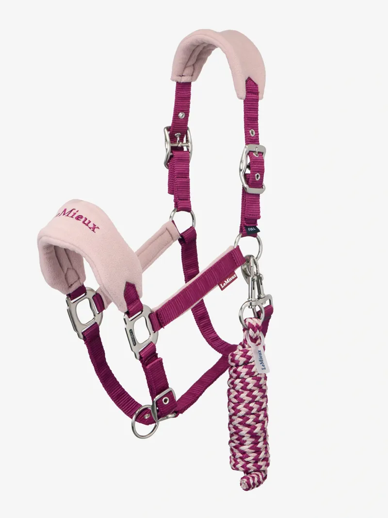 LeMieux Vogue Headcollar Set in Blackberry